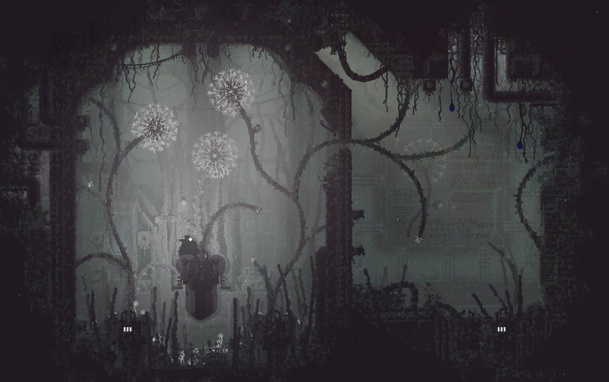rainworldhourly's tweet image. Modded | Bird Skin | Preservatory | Downpour