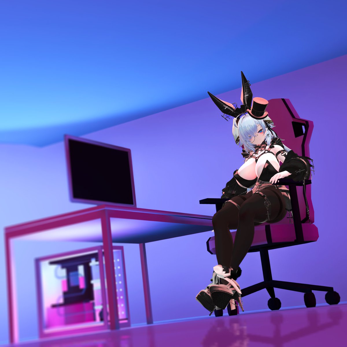 Thesleff_'s tweet image. #VRChat
새아바타 낋이기