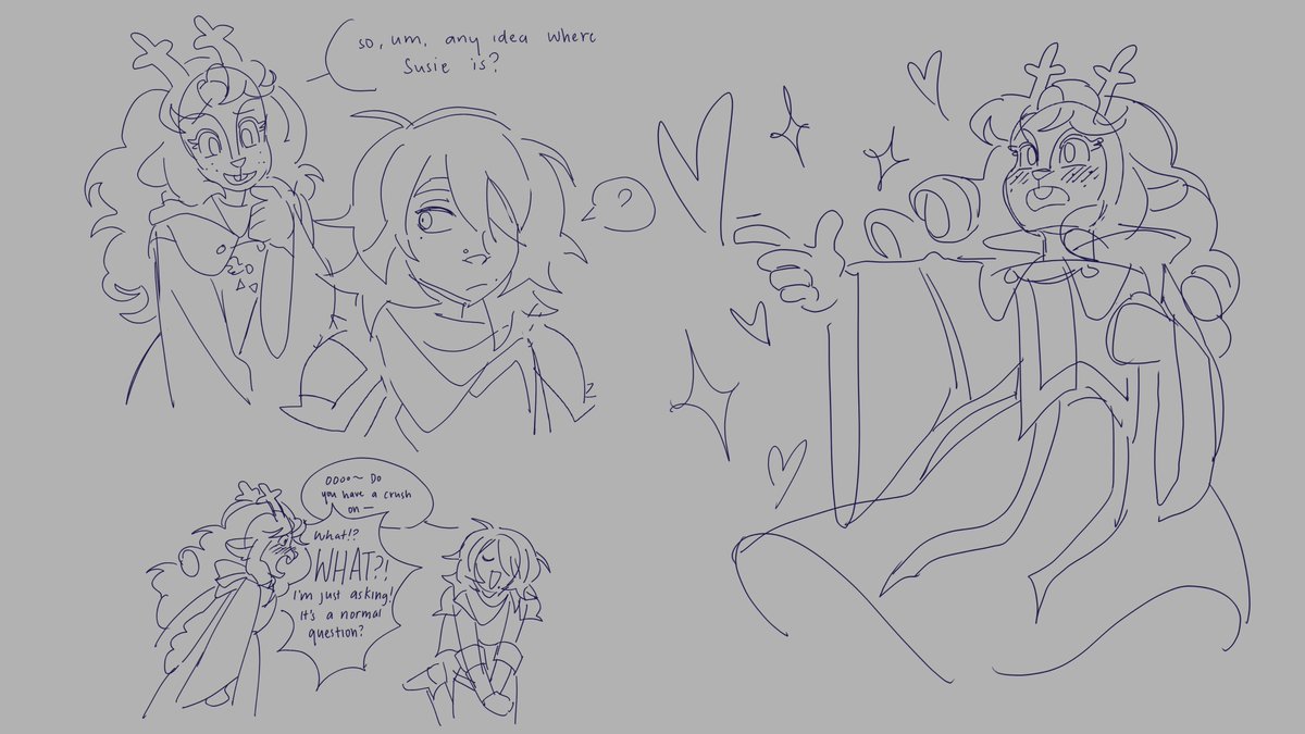 semrielle's tweet image. some dark world concepts #deltarune