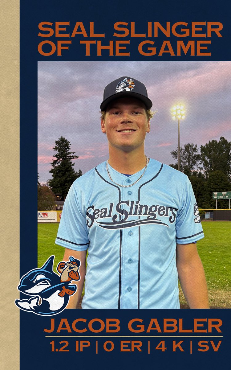GoFishSticks's tweet image. Jacob Gabler (@JacobGabler) wins the first ever Seal Slinger of the Game!