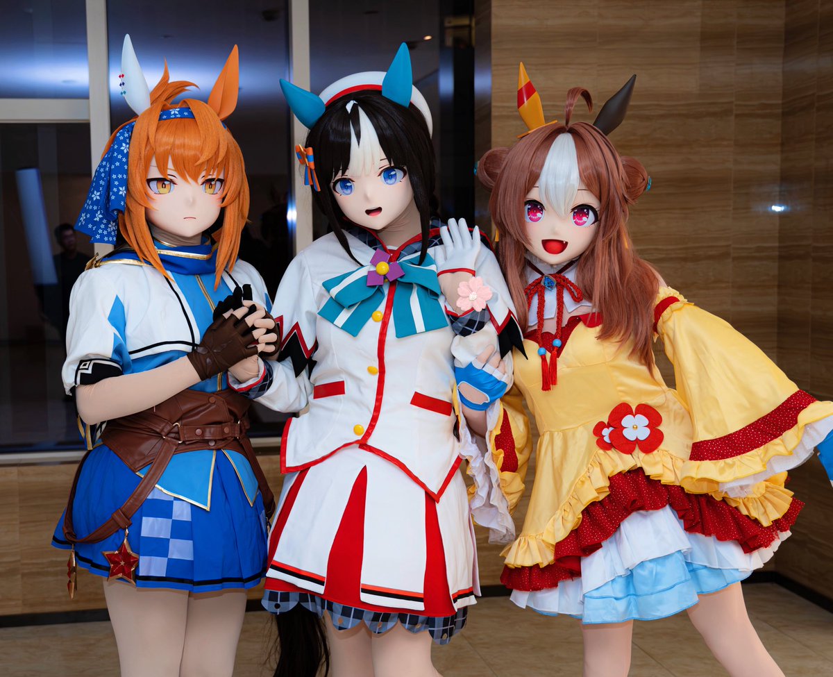 😚😚
#ウマ娘 #着ぐるみ 
#umamusume #kigurumi