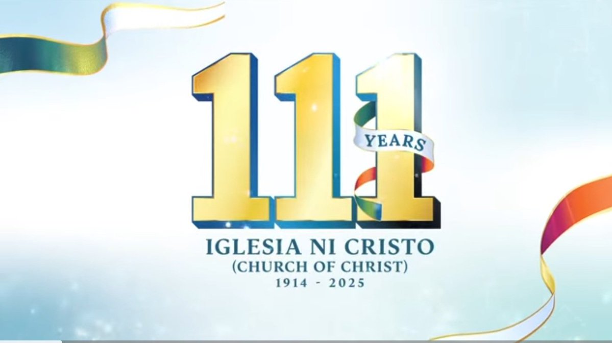 Happy 111th Anniversary to the Iglesia Ni Cristo.