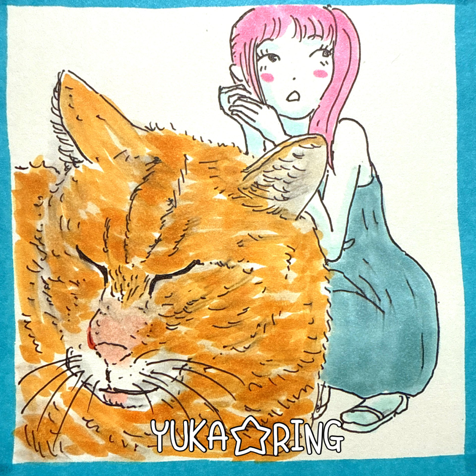 YUKARI 猫イラスト Yukari on X: 