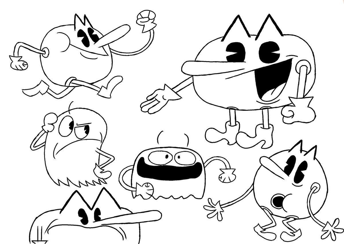 kookycakee's tweet image. Puck Man Chills