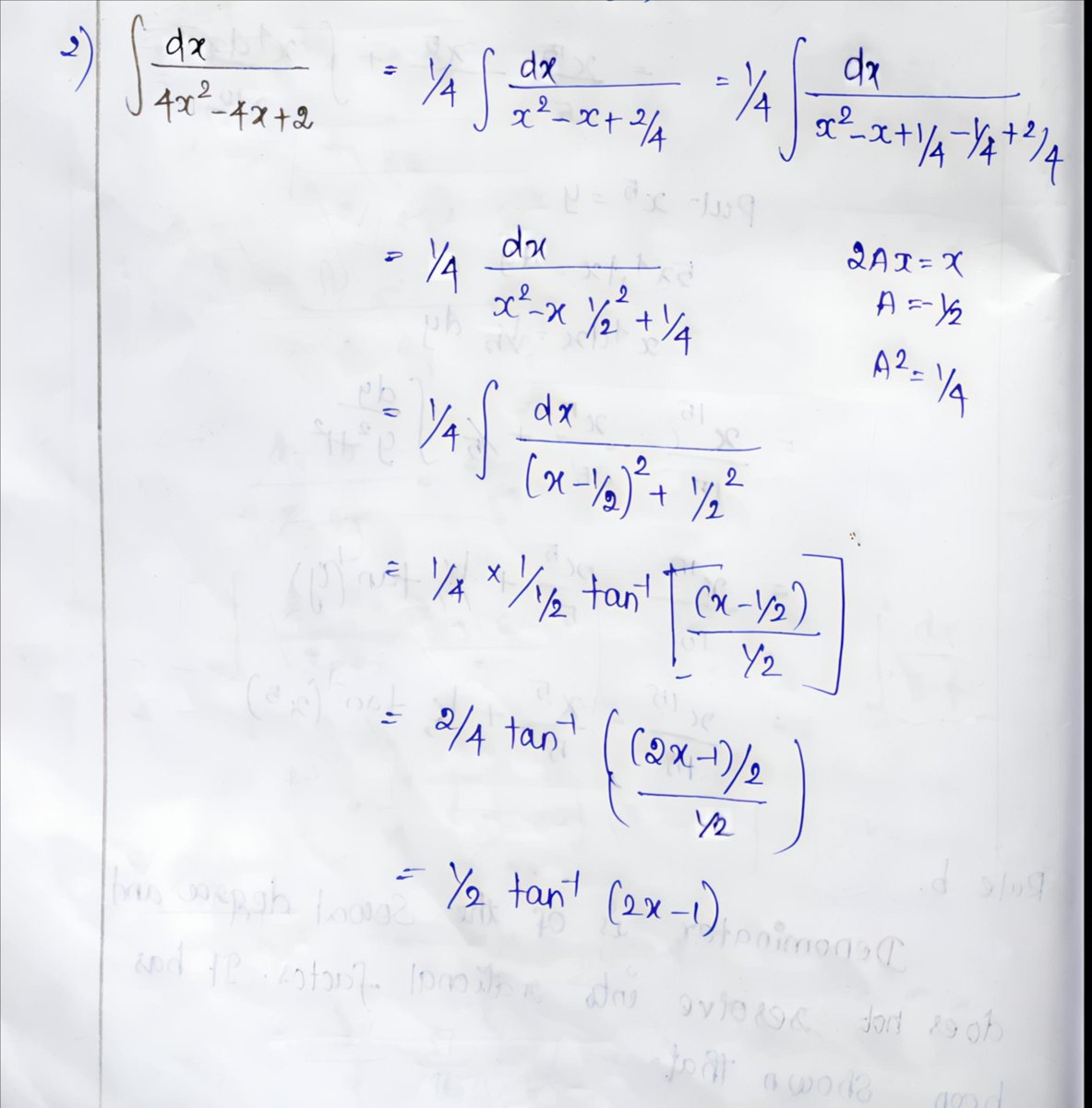 MathsWith_Sam's tweet image. Solution of Some Tricky Integration 📚✍️ #calculus #INTEGRAL #mathlearnerr