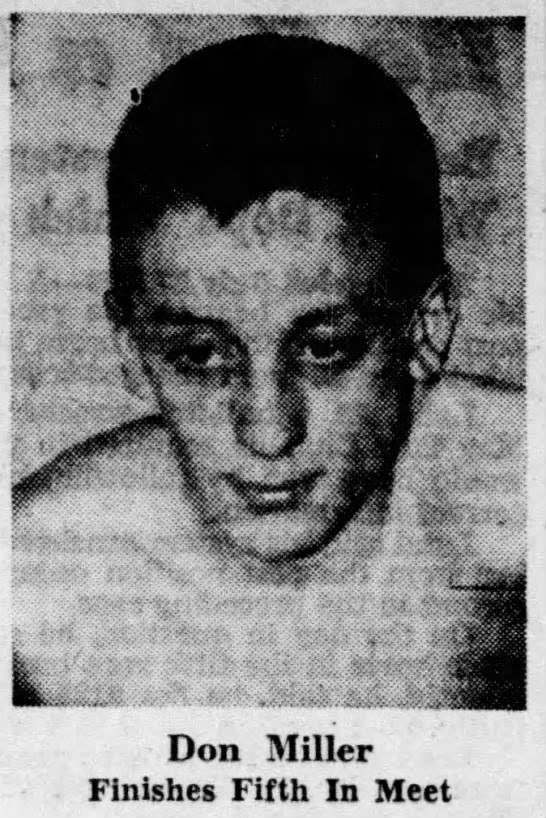 coreyp08's tweet image. This day in @WeAreMaleHigh history
July 27th, 1951: 16 year-old Male High School student Don Miller placed 5th in the 200-meter breaststroke at the National A.A.U. Swimming Championships in Detroit.