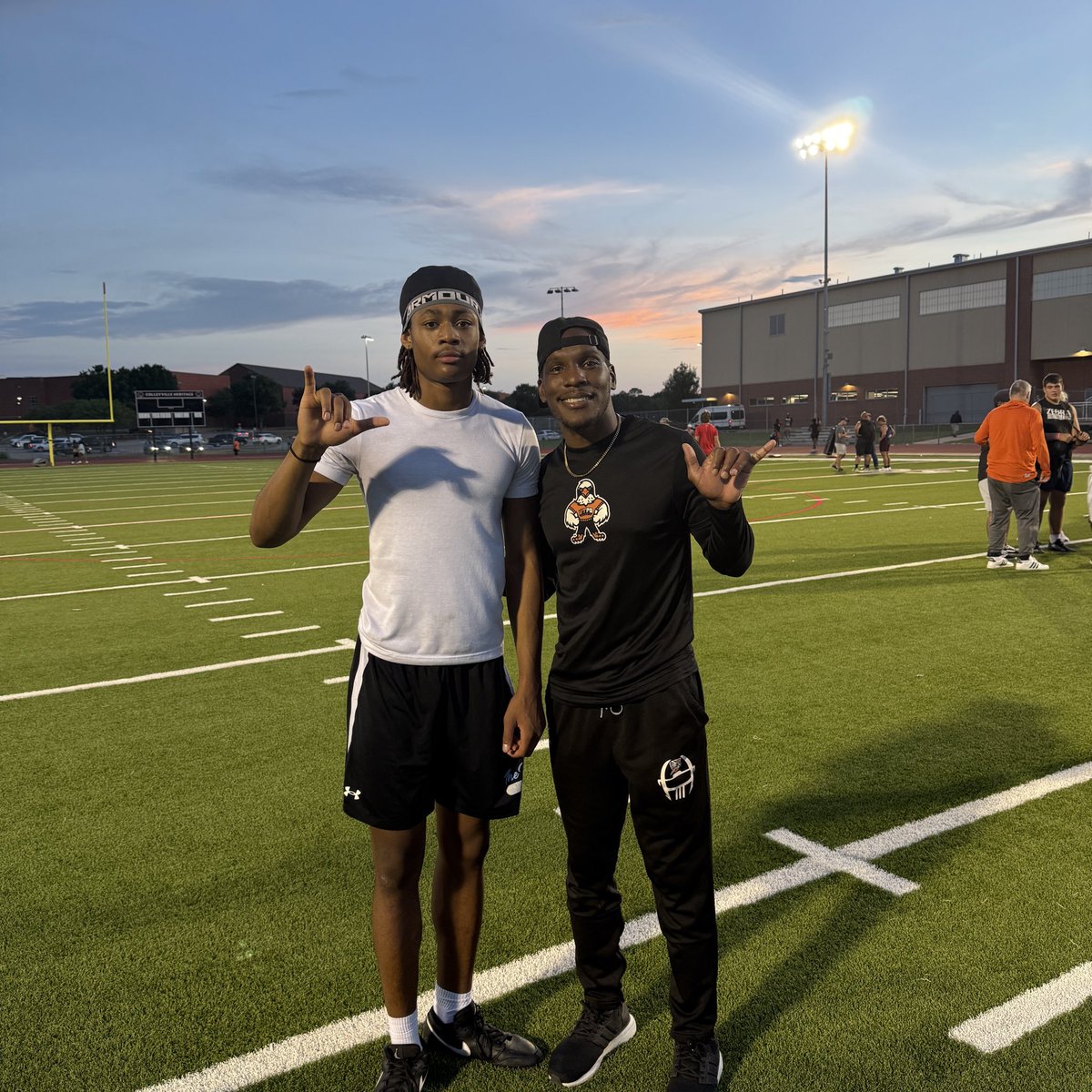 Agtg | after a great camp with <a href="/UTPBFootball/">UTPB Football</a> I am blessed to receive my 3rd offer!!! 
<a href="/CoachGollman/">Marquez Gollman</a> 
<a href="/CoachJohnson49/">Jesse Johnson</a> 
<a href="/CokerKamm/">Coach Coker</a>
<a href="/utpb/">UT Permian Basin</a> 
<a href="/Coach_Jonez/">Rashad Jones</a>