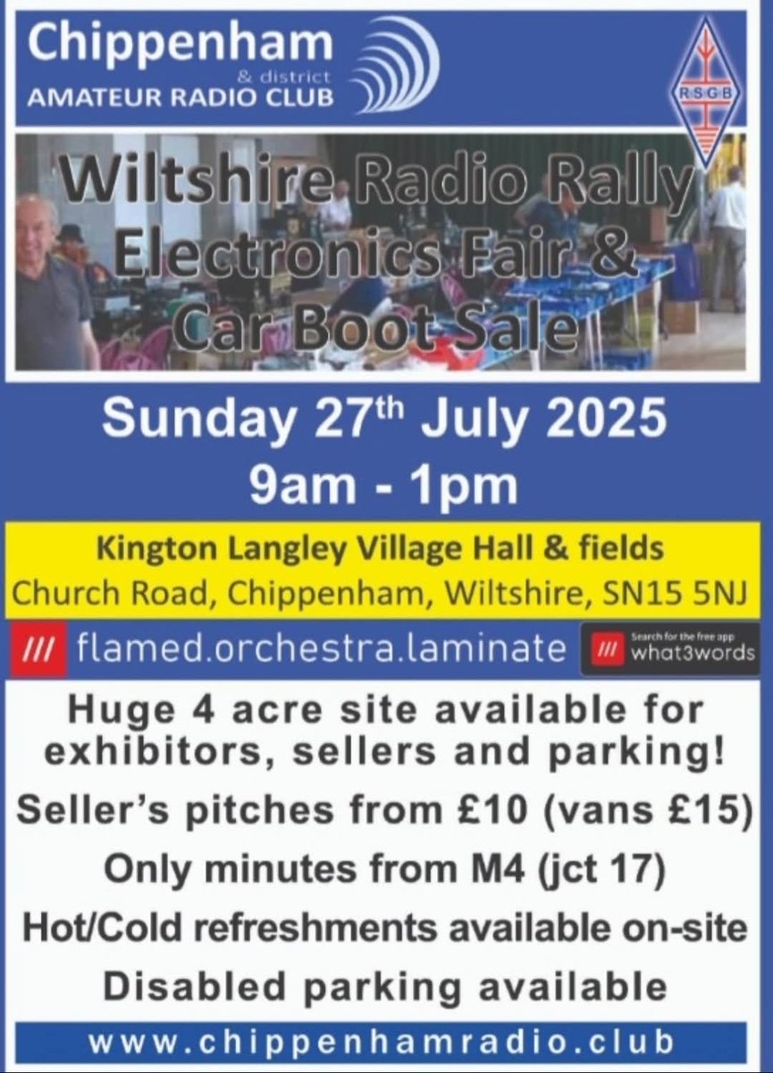 Wiltshire Radio Rally Sat 25 July 2026 tweet media
