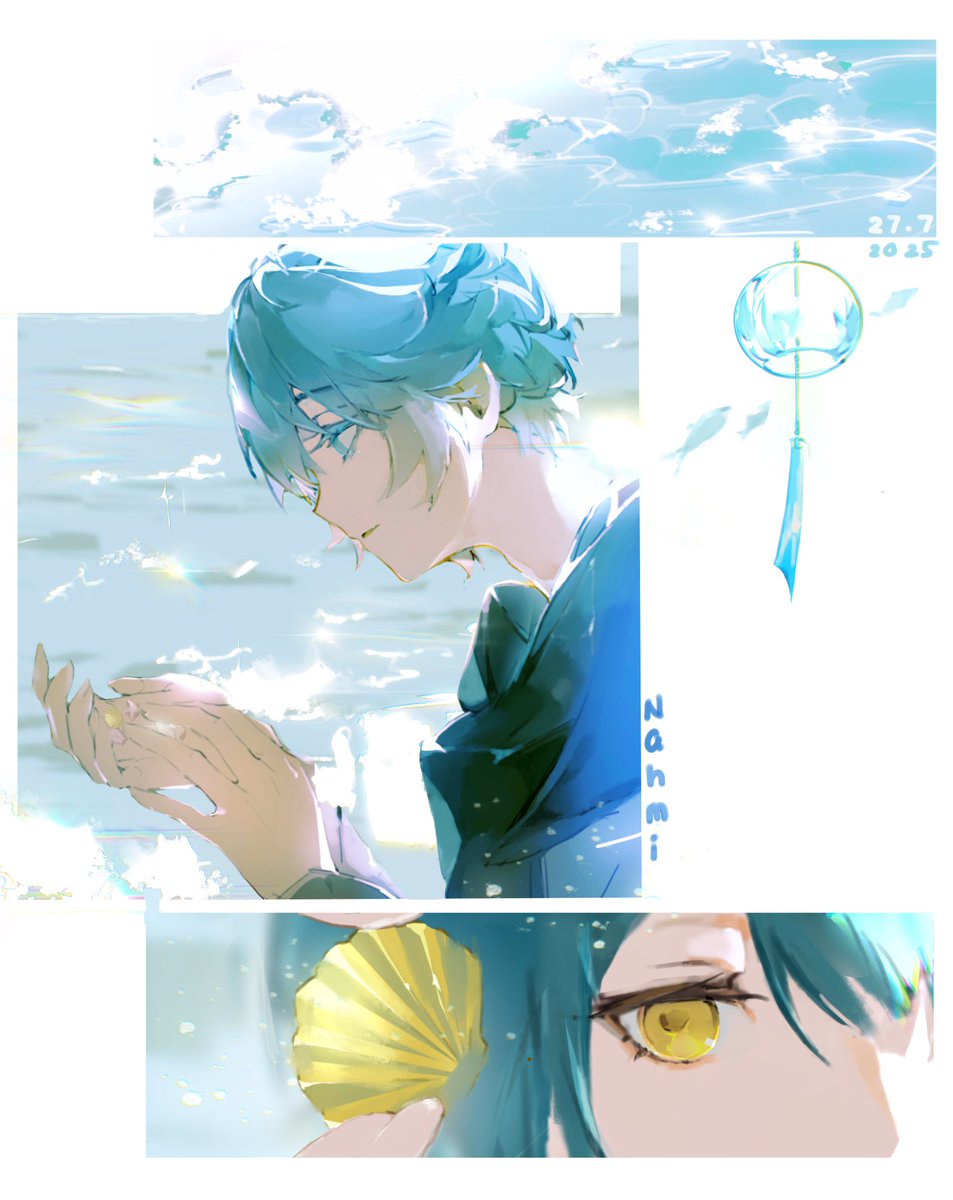 “Hey—this one’s got the same color as your eyes.”
“Does it?”

𓇼 ⋆.˚ 𓆉 𓆝 𓆡⋆.˚ 𓇼

#xingyun 
#行云