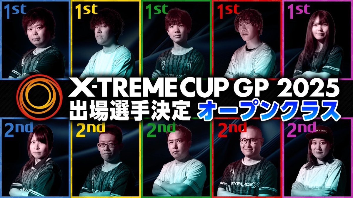 tbh_pr's tweet image. \#ベイブレード 動画公開/
来週2025年8月3日(日)に池袋・サンシャインシティ 噴水広場で行われる「X-TREME CUP GP 2025」本選 オープンクラス出場選手の紹介動画を公開!
こちらから!
youtu.be/OF-fagUvA-c
当日はLIVE配信も!
youtube.com/live/S-a-_5avj…
#ベイブレードX