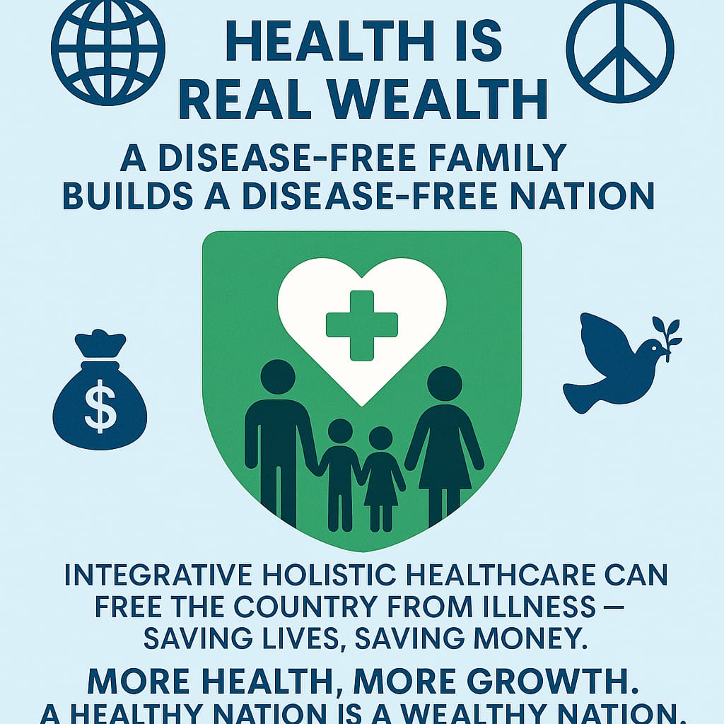 infogppm's tweet image. 🇲🇻 On the 60th Independence Day of Maldives, let&apos;s pledge for a **disease-free, healthy, prosperous &amp;amp; peaceful nation**.
Together through **IHHS (Integrative Holistic Healthcare System)** &amp;amp; active **people&apos;s participation**, we can make it a reality.
\#Maldives60 #IHHS