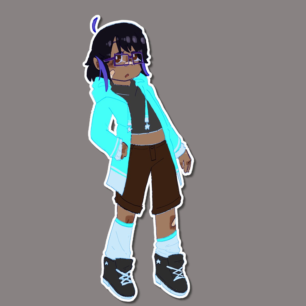 INS0MNICYENA's tweet image. !!art fight chibi attacks @KuriePenFire @_heyitstoni_