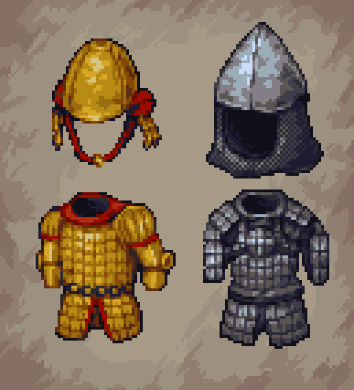 Rcpxl's tweet image. stoneshard - byzantine armor
#pixelart
