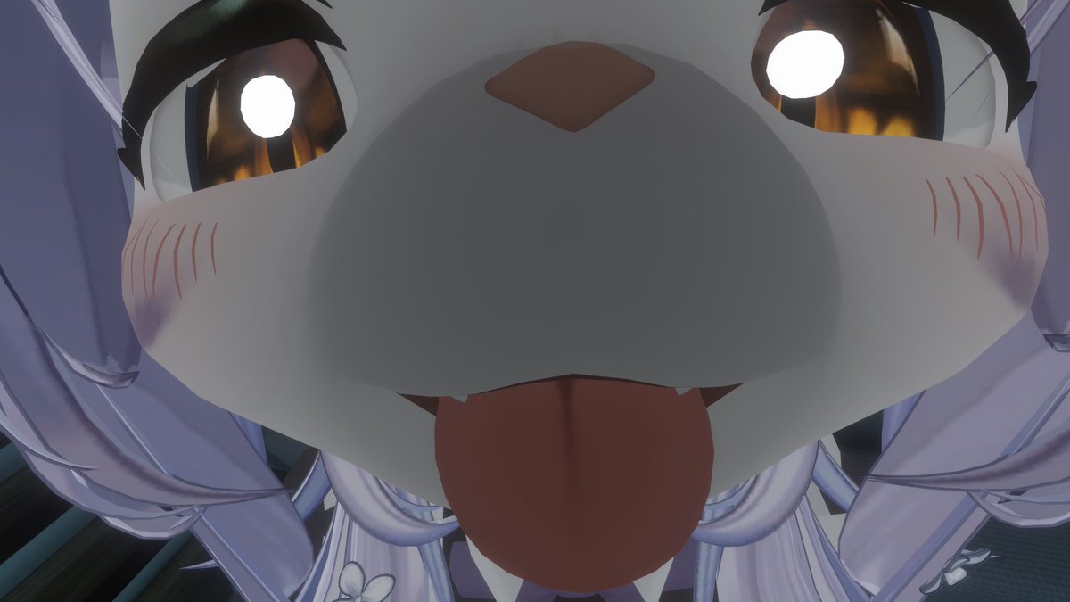 LOVE_mofu_love's tweet image. 舌   出して