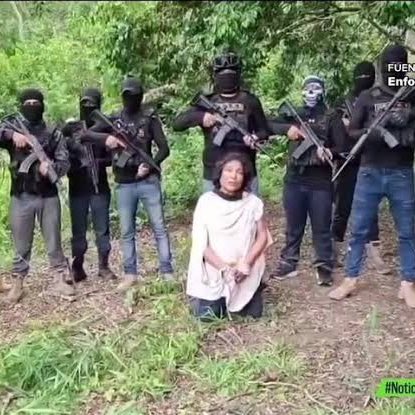 _Gabo_N's tweet image. Así muere una mujer que no pactó con el narco / Así vive una mujer que sí lo hizo.