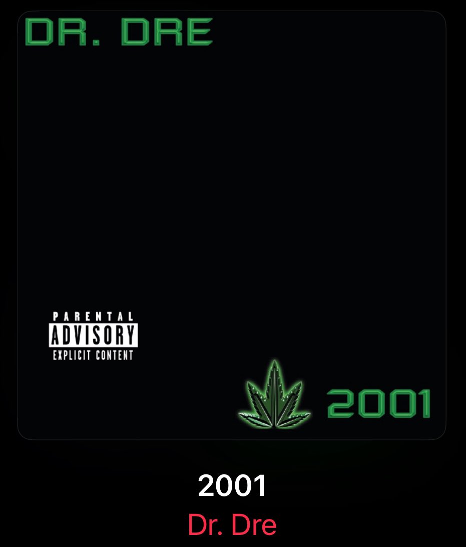 RazorsNFT's tweet image. RAZOR$BLADE ALBUM OF THE DAY 🔥

Dr. Dre
2001

Album Chosen by @SDecays 

Join the Razors Club Community and 
post your album in the chat to be featured! 🎶

#RAZORS $S $BLADE