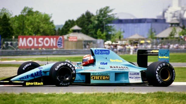 QuickNickRacing's tweet image. 1992年のマーチ、マジで毎戦スポンサー違う説。
“次はどんな企業が一瞬だけ貼られるのか”を楽しむマシン。