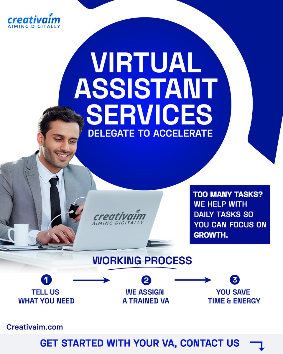 creativaim's tweet image. Too busy? Let a pro #VirtualAssistant handle your tasks so you can focus on growth.
Tell us what you need, get expert support, and save time!
📞 Book a call today!
#VASupport #RemoteHelp #BusinessSupport #Creativaim