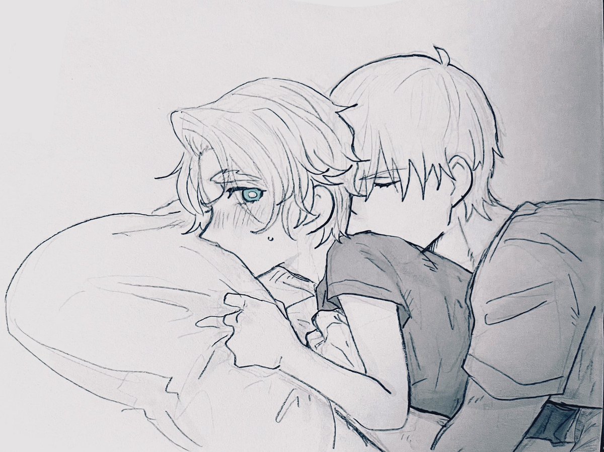 Hahuri11's tweet image. 添い寝（添い寝）