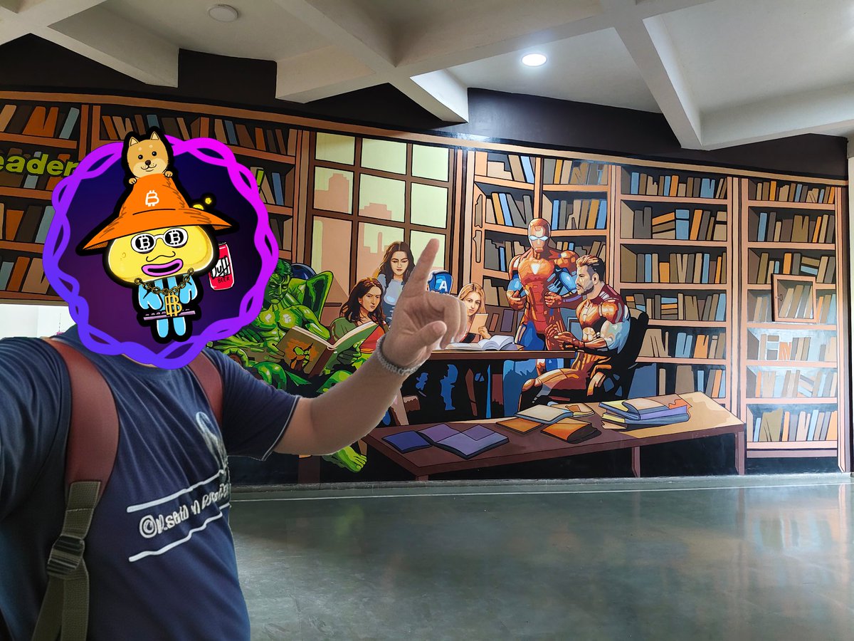 Caught studying with the Avengers 🦸‍♂️📚
But first… #JellySelfieChallenge 🔮🪼
Tagging <a href="/PortaltoBitcoin/">Portal</a> &amp; <a href="/ZephyrBoy_/">Zephyr┃🥼🧪</a>
Let’s see who’s next 👀