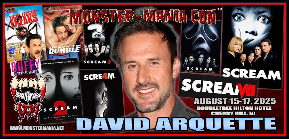PhillyCyberGeek's tweet image. David Arquette
Buffy the Vampire Slayer
Scream
Ready to Rumble
Eight Legged Freaks
Bone Tomahawk
@MonsterManiaCon #Philly #CherryHill #NJ #ComicCon
#BuffyTheVampireSlayer #Buffy #BTVS #Scream #Ghostface #WCW #WWF #WWE #Comedy #Horror #Philadelphia