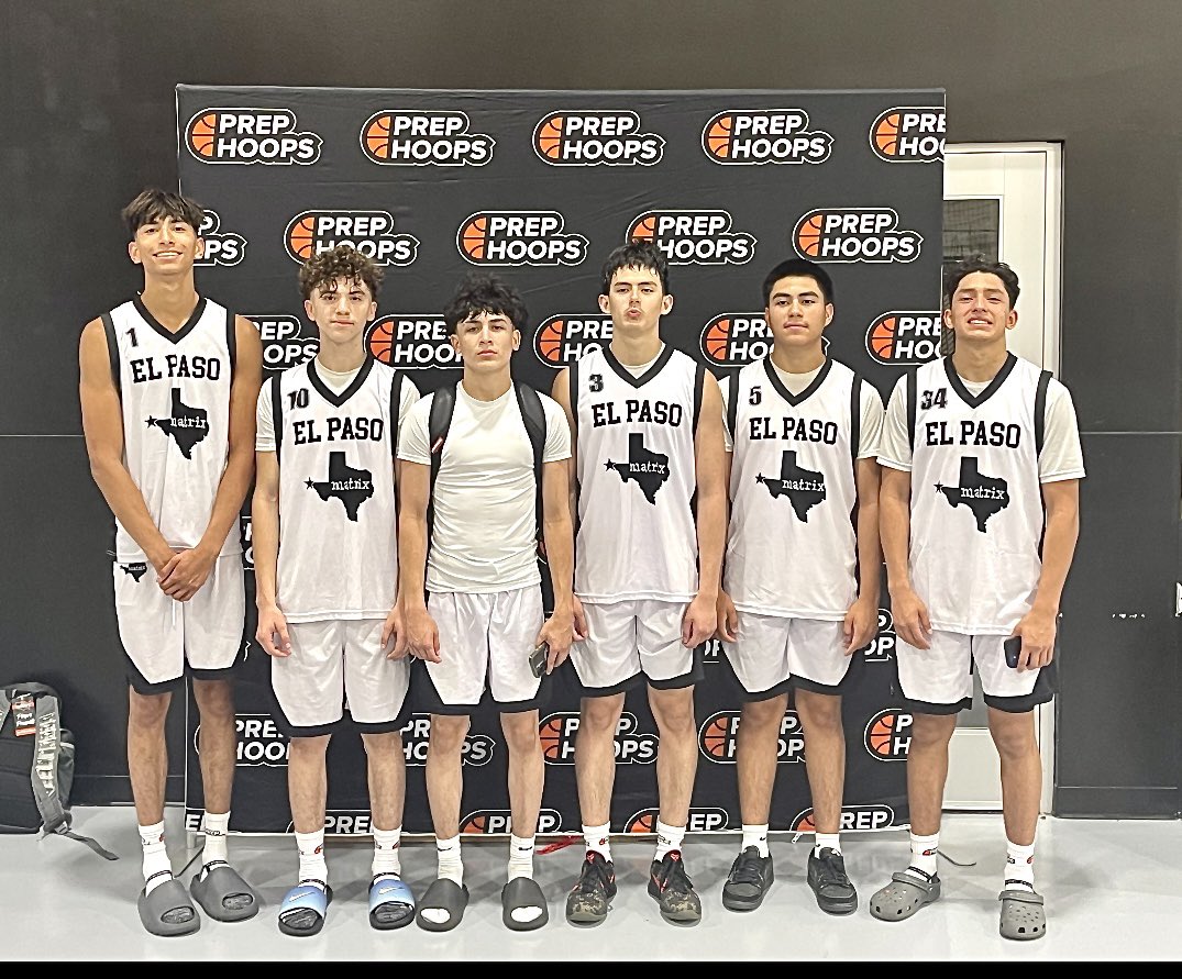 Matrix El Paso 915 (@matrixelpaso) on Twitter photo We are Final 4 Bound!! The Dirty half Dozen playing smart and team basketball. <a href="/SebastianMrz_07/">Sebastian Meraz</a> <a href="/Adrian_Rdrgz/">Adrian Rodriguez</a> <a href="/JACOB34GARCIA/">Jacob Garcia</a> <a href="/JoshuaPich43420/">Joshua pichardo</a> <a href="/DuvalierJohnson/">Duvalier Johnson</a> <a href="/PrepHoops/">Prep Hoops ๐</a> <a href="/fang_kristopher/">Kristopher Fang</a> <a href="/coach_martin311/">Mary Martin</a> We are Final 4 Bound!! The Dirty half Dozen playing smart and team basketball. <a href="/SebastianMrz_07/">Sebastian Meraz</a> <a href="/Adrian_Rdrgz/">Adrian Rodriguez</a> <a href="/JACOB34GARCIA/">Jacob Garcia</a> <a href="/JoshuaPich43420/">Joshua pichardo</a> <a href="/DuvalierJohnson/">Duvalier Johnson</a> <a href="/PrepHoops/">Prep Hoops ๐</a> <a href="/fang_kristopher/">Kristopher Fang</a> <a href="/coach_martin311/">Mary Martin</a>