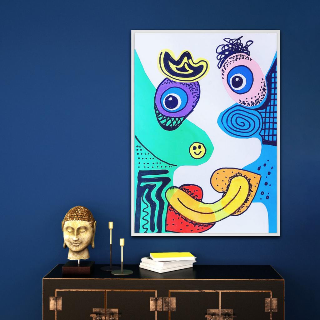 LLettink's tweet image. Together. 

#together #art #artbrut #kunst #Künstler #Seelenart #Tagesstätte #München