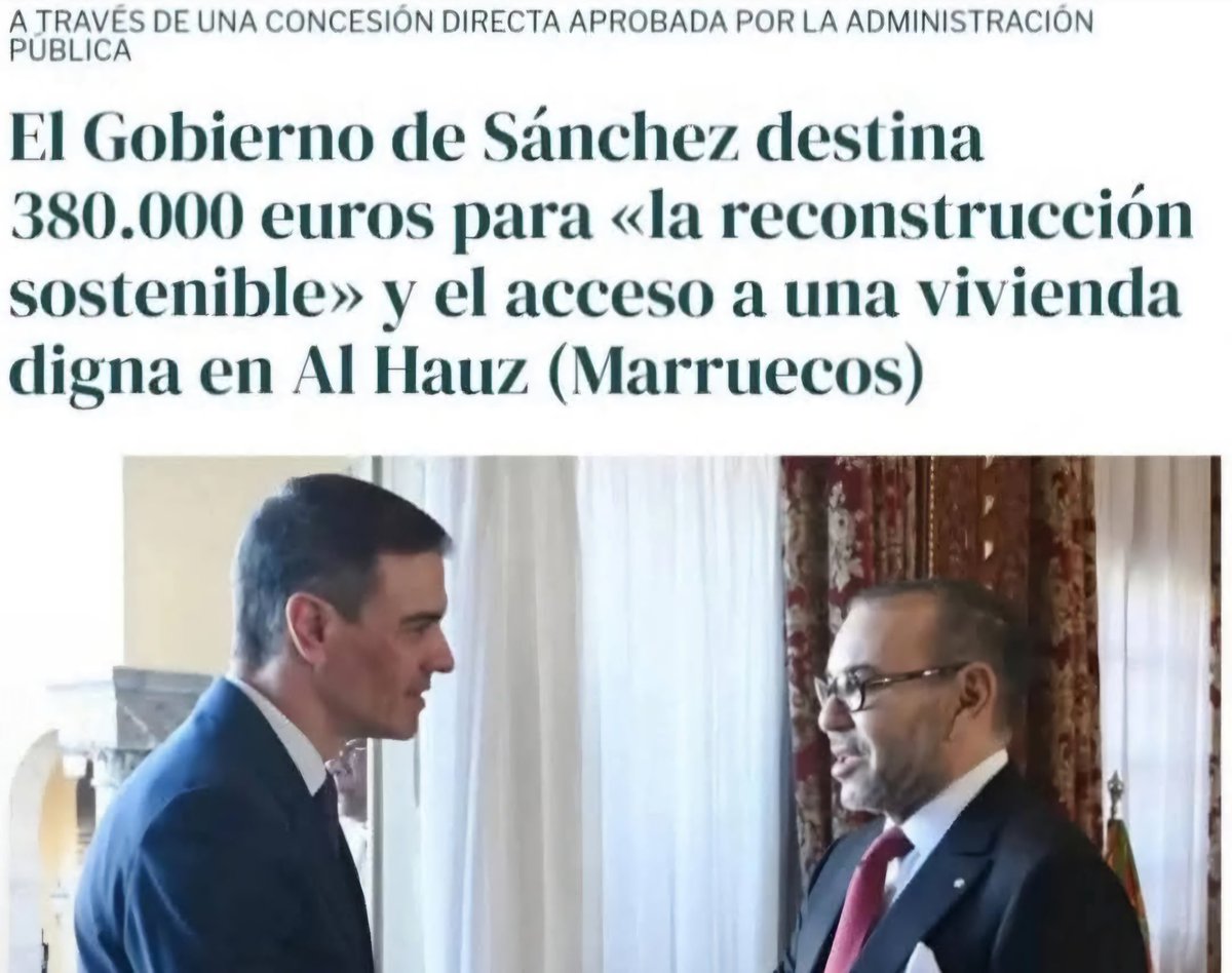 Cuando Sánchez prometió la construcción de cientos de miles de viviendas públicas, nunca dijo que fueran en España...