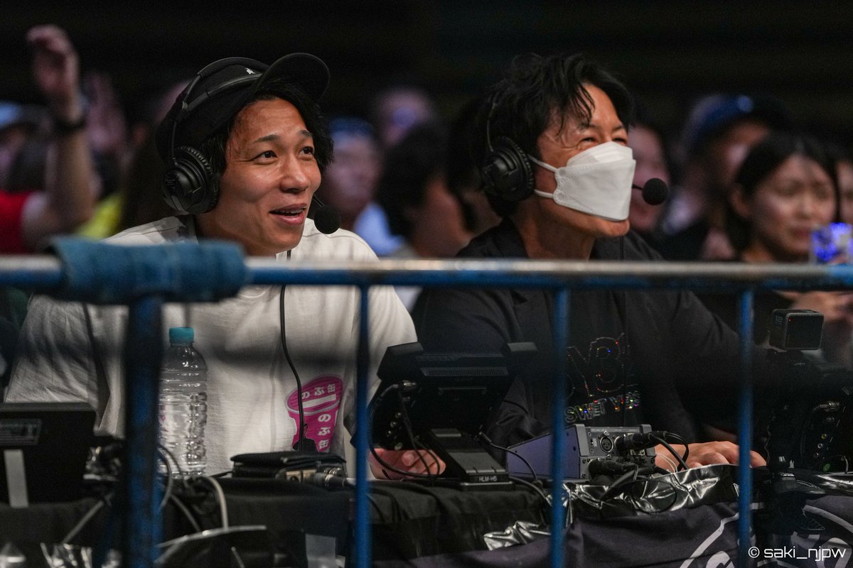 saki_njpw's tweet image. 2025.7.26 大田区総合体育館
#YOH #ミラノコレクションAT
#G1CLIMAX35 #njpw