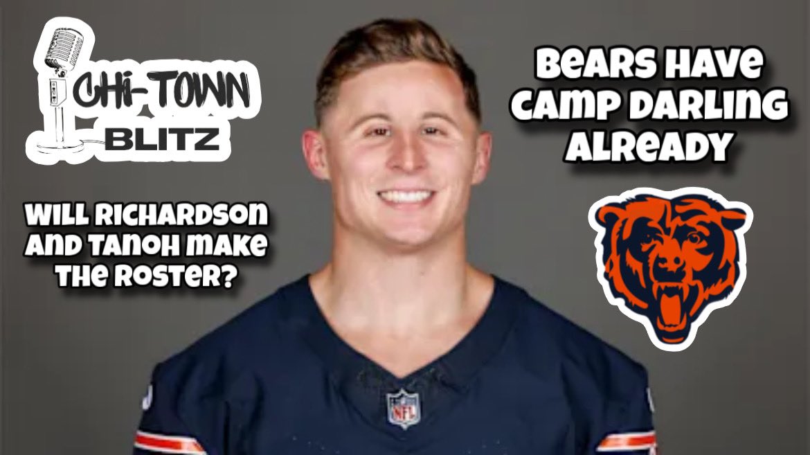 Chitownblitz's tweet image. Will JP Richardson make the Bears roster? Is he officially this years training camp darling? #bears #nfl #nfltrainingcamp #NFLTwitter
WATCH HERE: youtu.be/0m1JZ4kZ4y4?si…