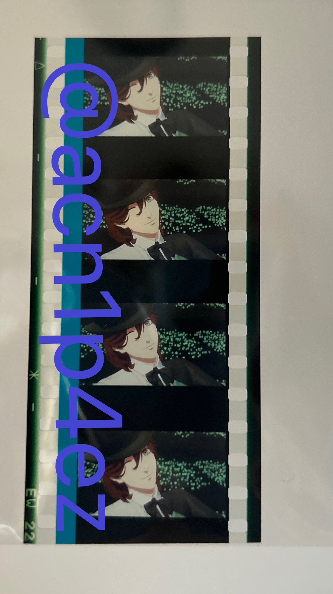 蘭丸 カミュ 警備員 ◆ タブナイ 特典 コマフィルム うたプリ うたプリ タブナイ 入場特典 コマフィルム 第1弾 蘭丸 カミュ