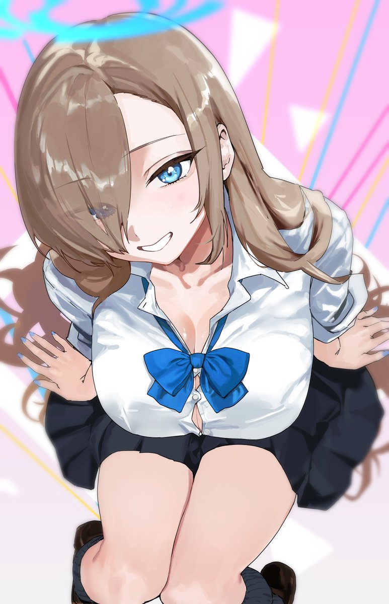 制服アスナ🎀

#ブルーアーカイブ 
#ブルアカ 