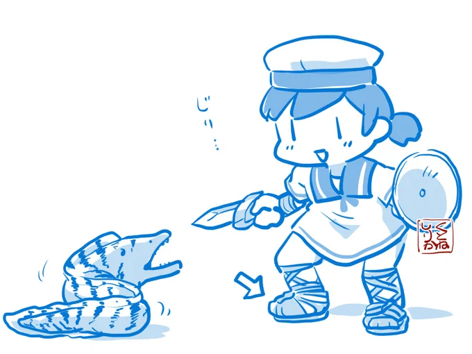日振ちゃんとおしゃれなサンダル