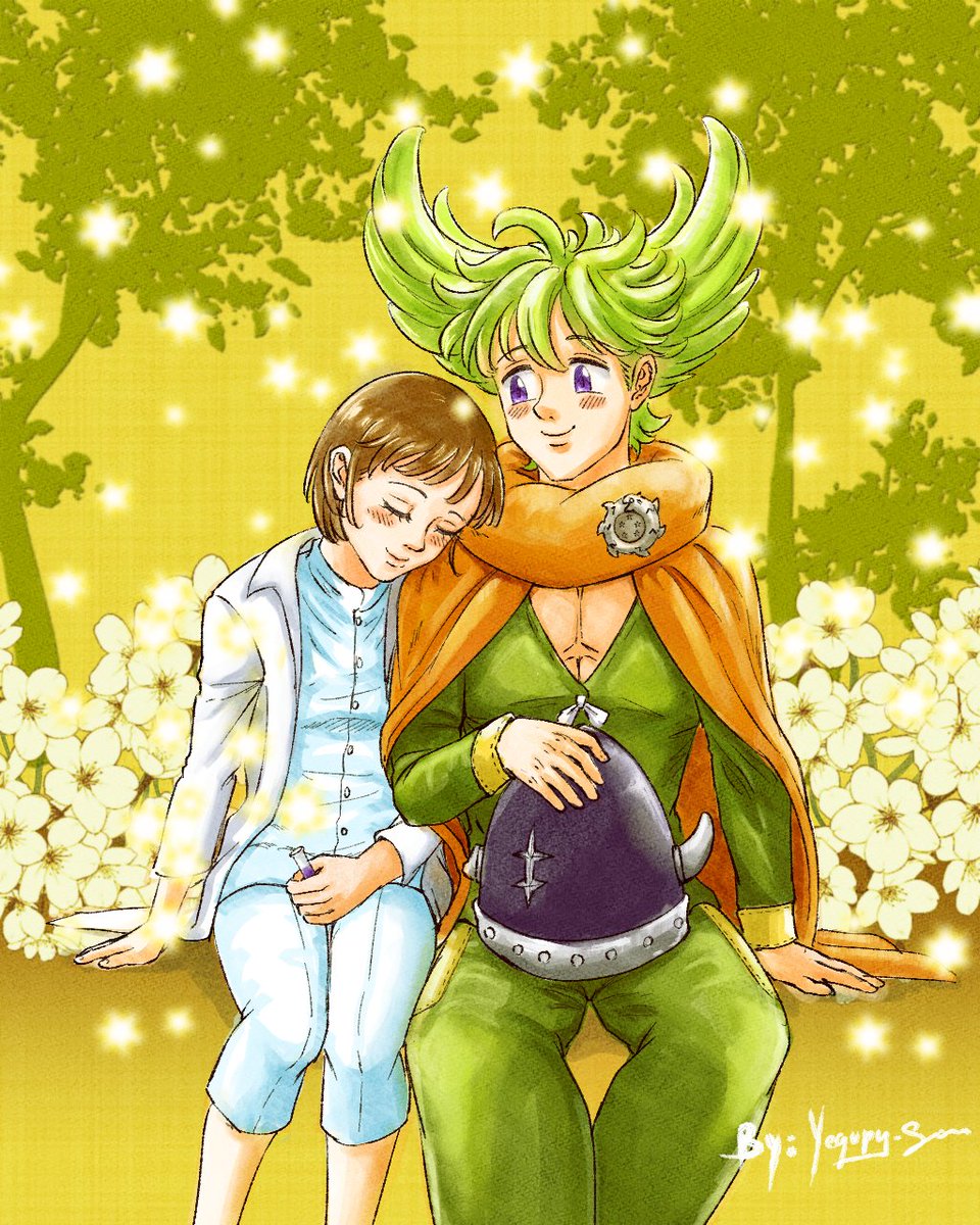 desaparecí y ahora regreso de nuevo con un nuevo dibujo persiens, valio la pena tomarme mi tiempo pude disfrutar hacer un dibujo de mi shipp favorita 💖💖🤗
#Persiens #パシナシ #ナシエンス #パーシバル #nasiens #Percival #MokushirokunoYonkishi