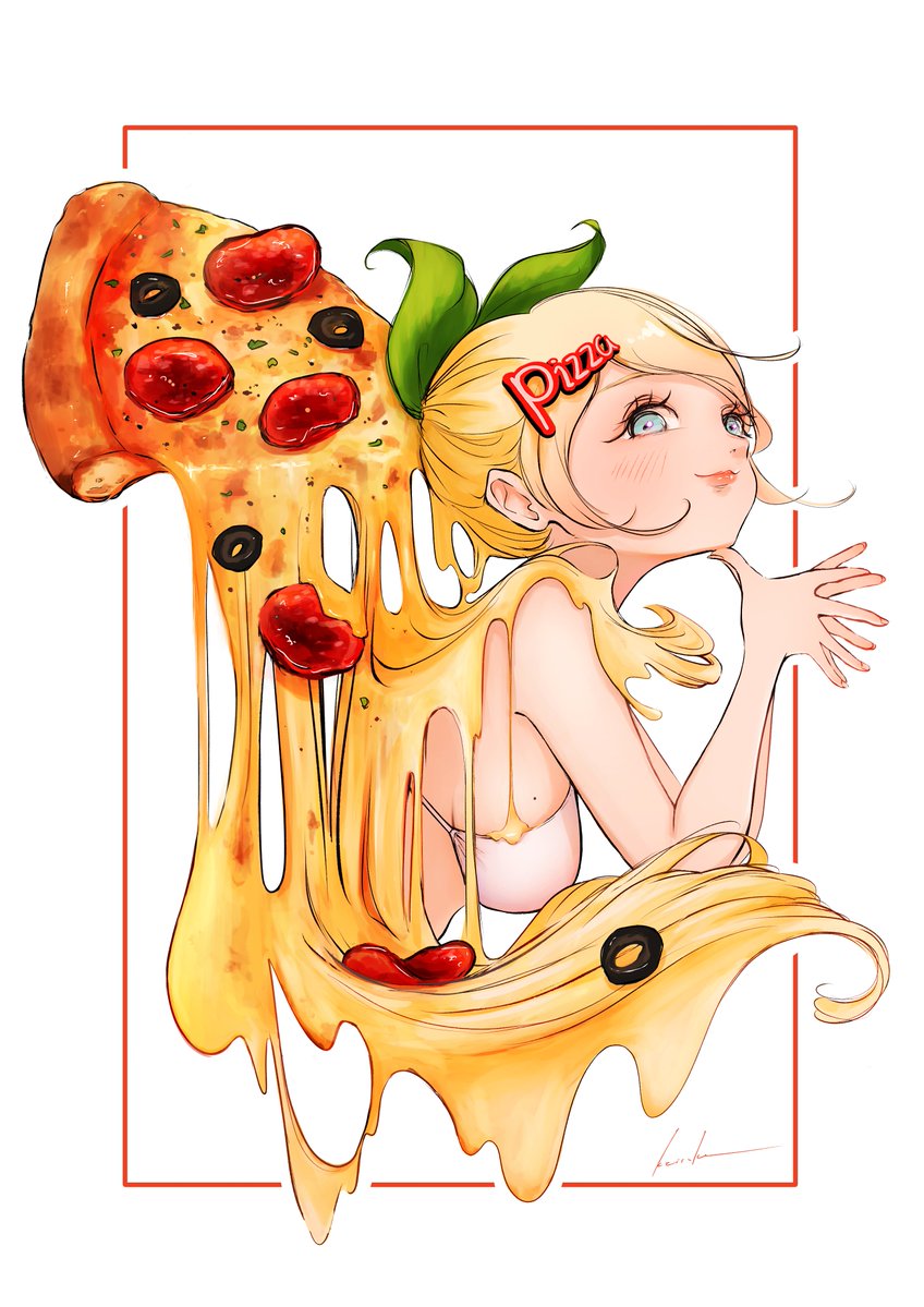 ksk_illust's tweet image. #女の子のイラストだけで興味を持ってくれる方へ届け
飯テロ×女の子