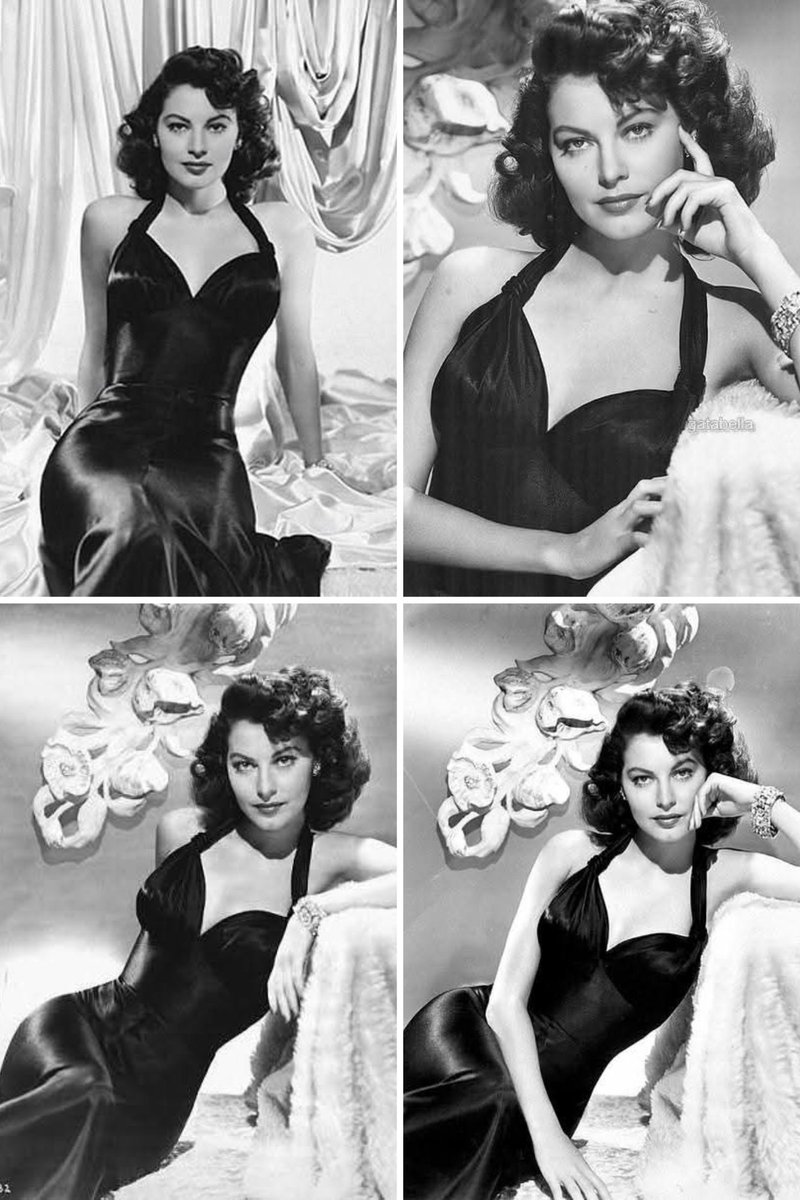 The breathtaking beauty of Ava Garder, photographed in 1944 by Clarence Sinclair Bull. 
She just might have been the most stunning woman in film....