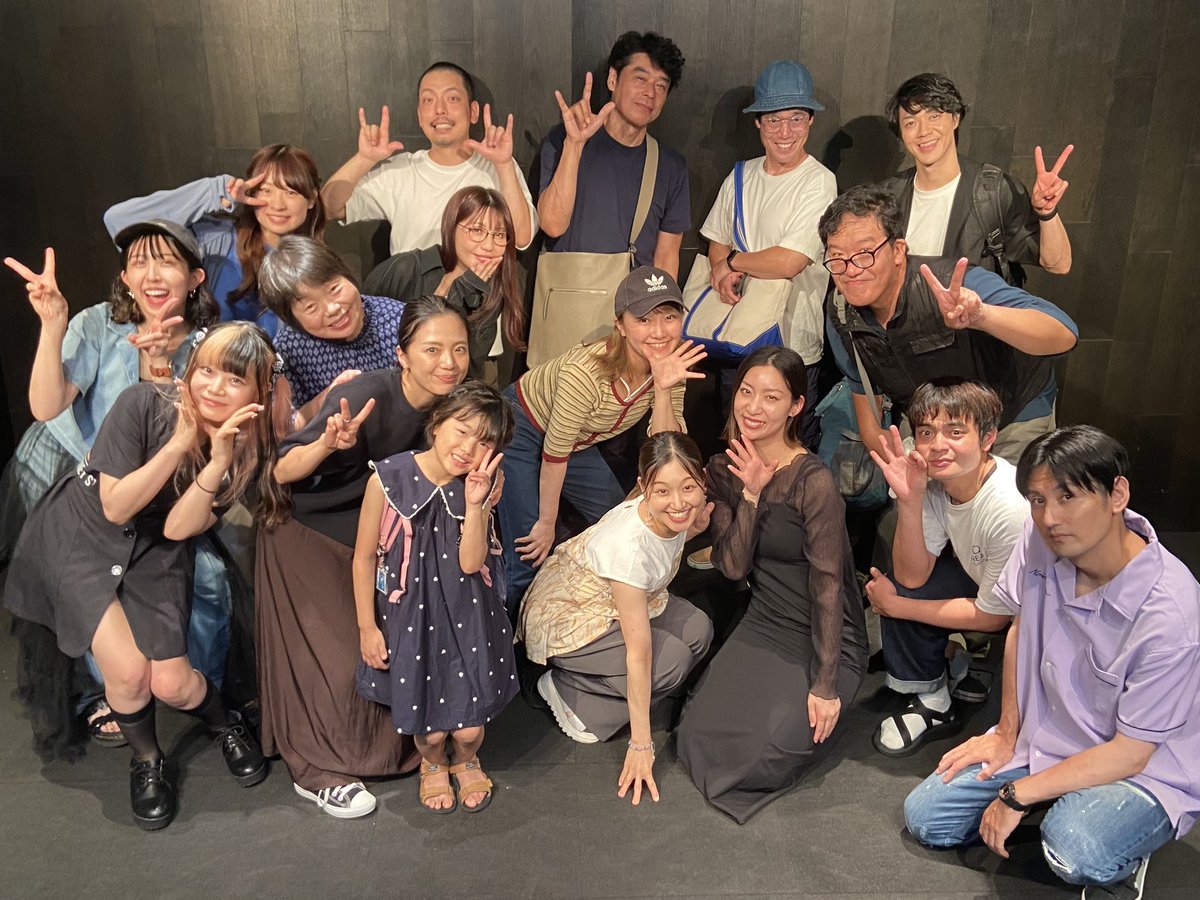 昨日は #タイファミ アフターイベントとってもたのしかったー！まだまだ話したいアフタートークたくさんあったよう〜🫶

最後のショートの物語たちは、メンバーがそれぞれ脚本演出してるオムニバス作品を月一くらいのペースで公演してます☺️🫧
