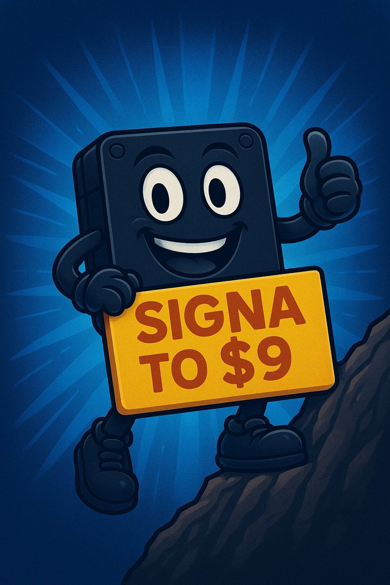 Signautian $SIGNA (@signautian) on Twitter photo Here’s Where $SIGNA and other Altcoin Could Really Go
$SIGNA - 10000x = $9
$ETH - 2x = $6.000
$SOL - 2x = $300 
$DOGE - 2x = $0,6
$SUI - 2x = $8
$ARB - 5x = $1,5
$ENA - 5x = $1,5
$MANTA - 3x = $0,6
$TAO - 2x = $800
$KAITO - 3x = $3,1
$TIA - 3x = $6
$BIO - 3x = $0,15 Here’s Where $SIGNA and other Altcoin Could Really Go
$SIGNA - 10000x = $9
$ETH - 2x = $6.000
$SOL - 2x = $300 
$DOGE - 2x = $0,6
$SUI - 2x = $8
$ARB - 5x = $1,5
$ENA - 5x = $1,5
$MANTA - 3x = $0,6
$TAO - 2x = $800
$KAITO - 3x = $3,1
$TIA - 3x = $6
$BIO - 3x = $0,15