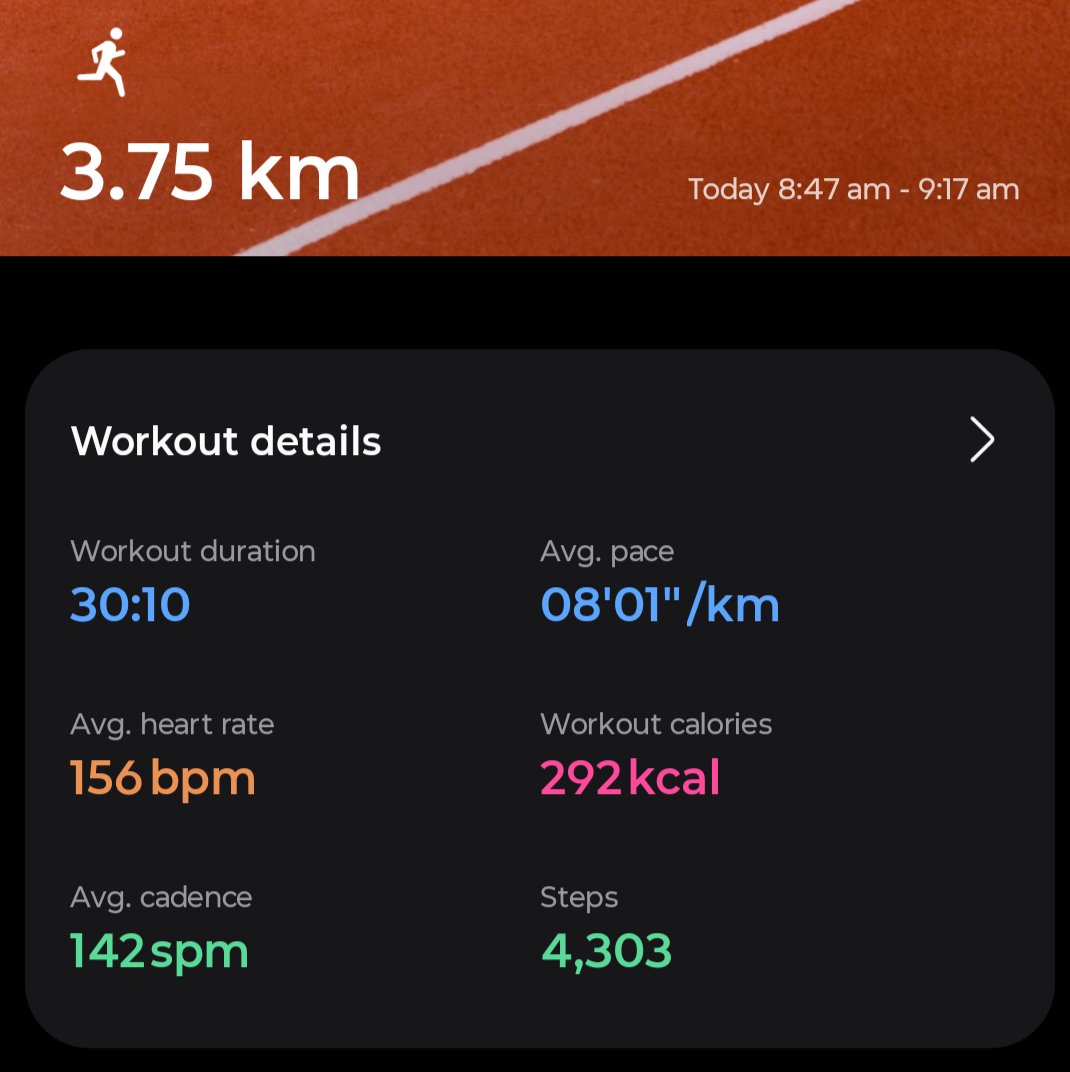 DharmaBoring's tweet image. Progress of 30 minute jog through the month... 🥳