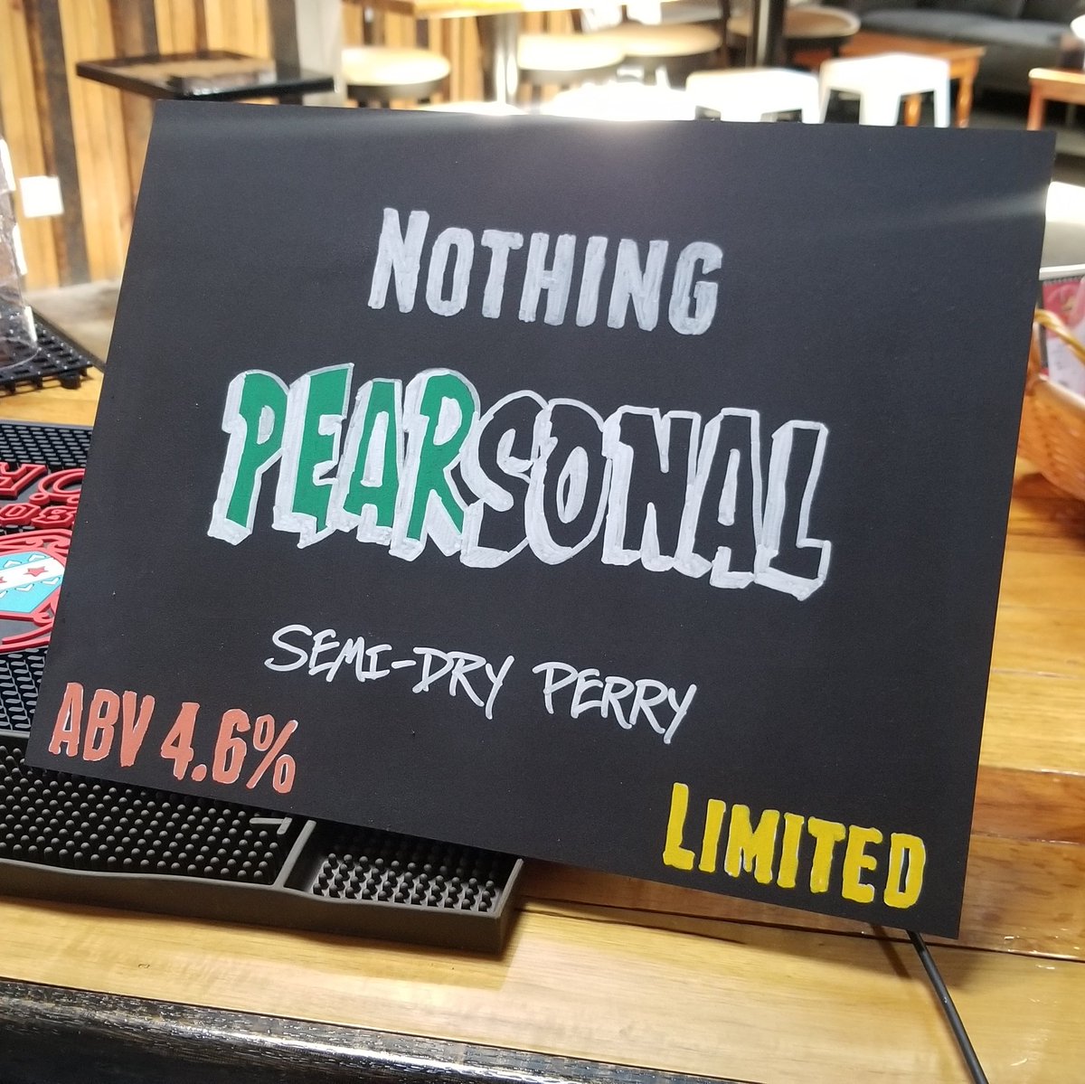 slightlyfurry's tweet image. Hey @FetchNW attendees: the Hiyu is about to dock. We're about to tap this one-off keg. We'd love for you to come to our In Heat afterparty to savor it, but if you don't make it...
...hey, it's Nothing Pearsonal.
#SlightlyFurry #SouthEndPublicHouse #newcider #Seattle