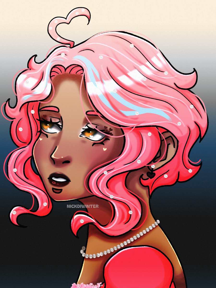 NickDiWinter's tweet image. My goddess 

#OC #ocartist