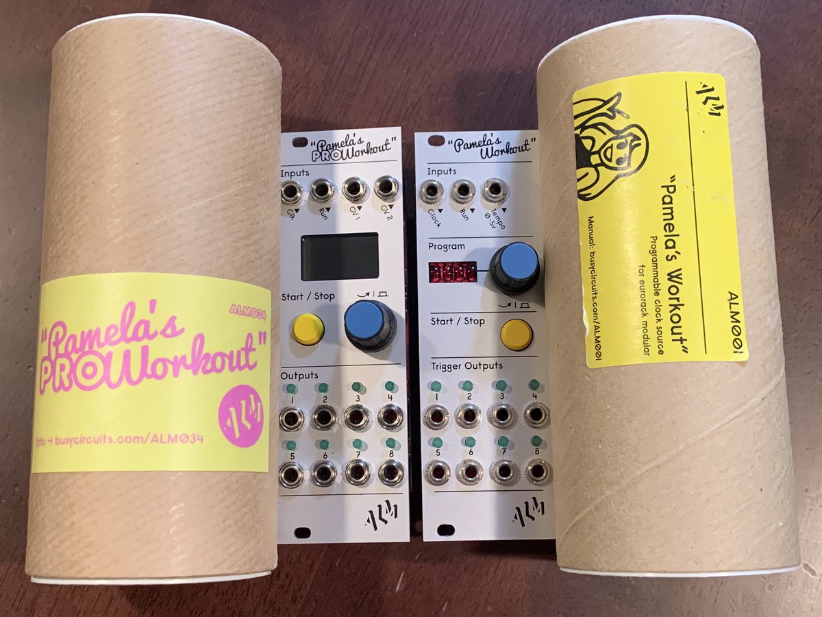 ozouni_modular's tweet image. Pamela&apos;s 新旧比較

トリガーアウトのみの初代から、LFO・ゲートシーケンス・クオンタイザーなどをそなえたアーミーナイフモジュールへ。

有名なシリーズながら、初代の存在はほとんど知られていない……。