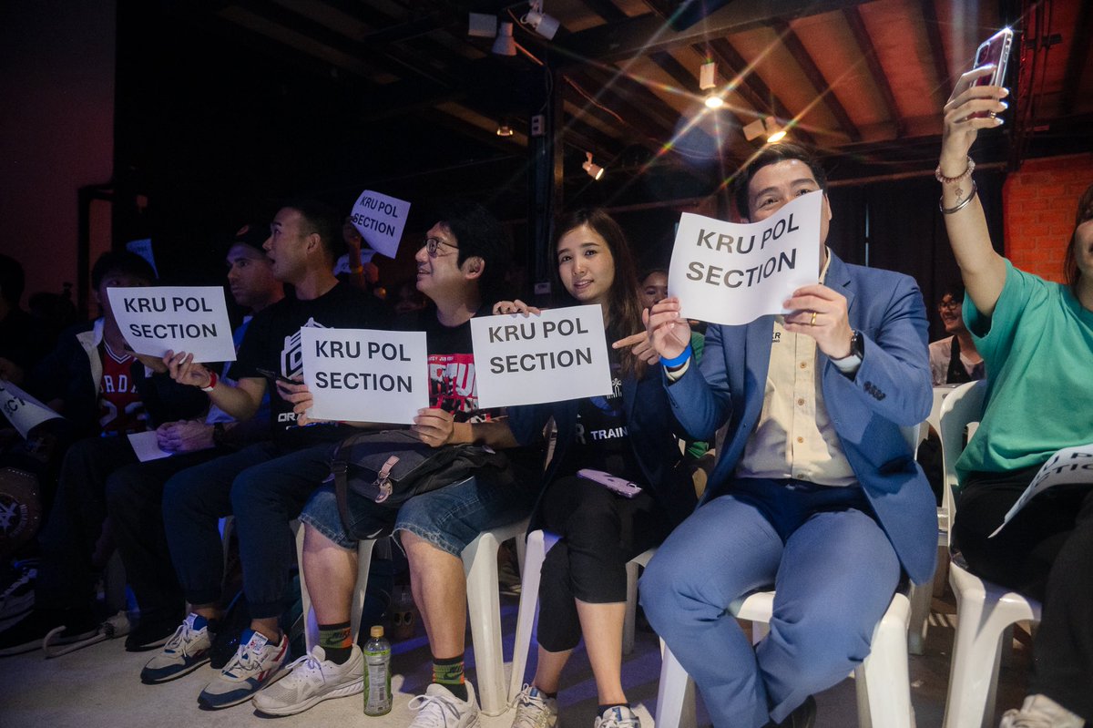 isaysci's tweet image. “KRU POL SECTION”
Things that I never thought it would happen, just happened.
Thank you all. I’m so grateful for you all.
まさかこんなことが起こるなんて、夢にも思わなかった。
本当にありがとう。心から感謝しています。
#setupth #มวยปล้ำไทย