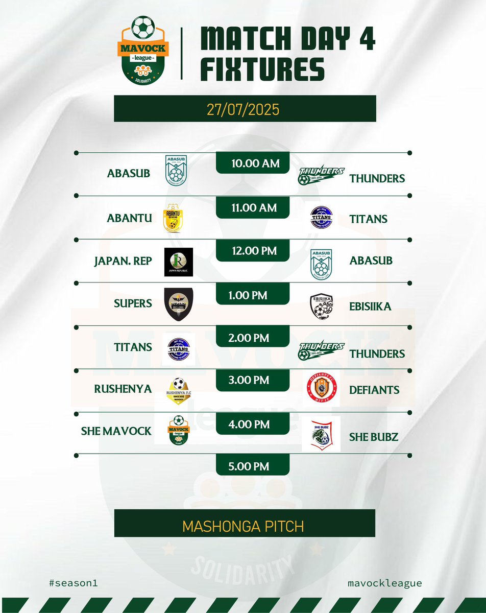 AkasingyeFC's tweet image. Finally the day weโve all been waiting for โค๏ธโ๐ฅ
Match day 4!!!!