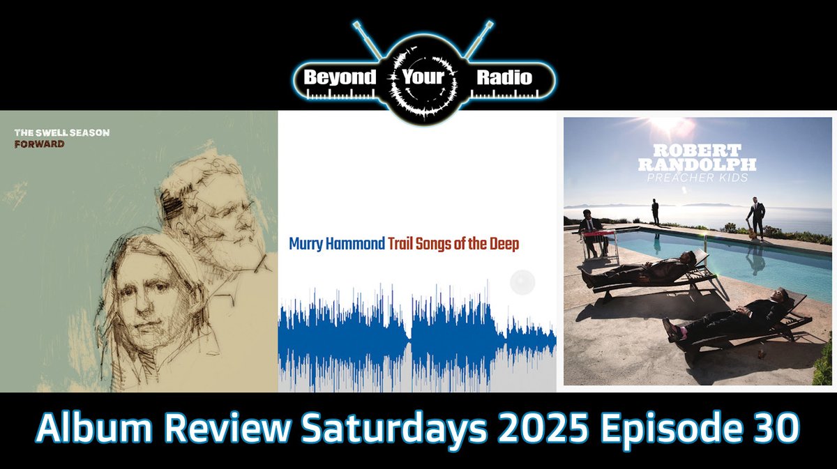 beyondyourradio's tweet image. On this Album Review Saturdays 2024 Ep30, DAHM is back!🎉 Long awaited @TheSwellSeason  , get on trail w/Murry_Hammond of @Old97s  + @robertrandolph  crushes it on &quot;Preacher Kids&quot;🎼🔥😎 Click YouTube show link!  So much more!!🙏🎧
beyondyourradio.com/album-review-s…