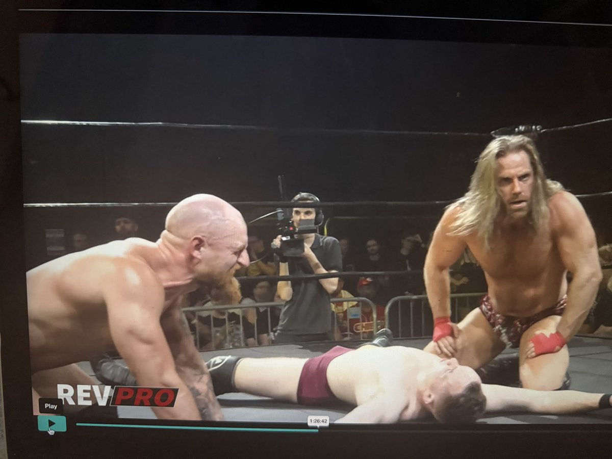 I’m still catching up on #RevProSummerSizzler from last weekend. 
I just finished watching Grizzled Young Veterans tag team match. Omgg!’ What an amazing match. It was so great! Also, GYV is my new favorite tag team. They’re so talented! They’re superstars! I’m so happy that they