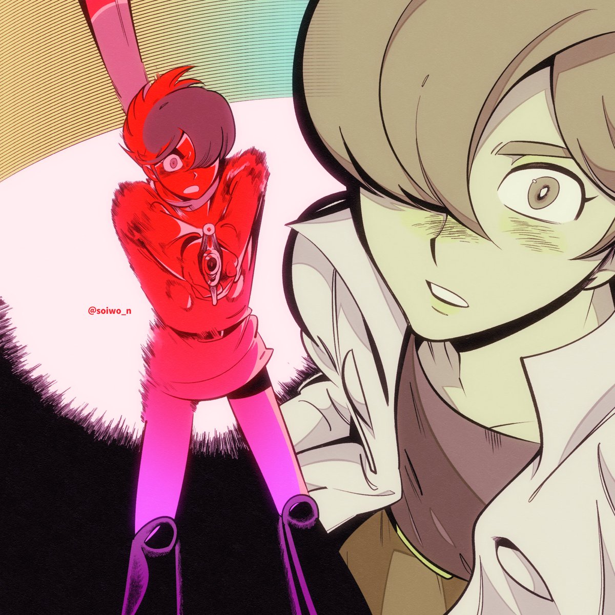 soiwo_n's tweet image. 島村ジョー　FA

#サイボーグ009
#島村ジョー
#石ノ森章太郎