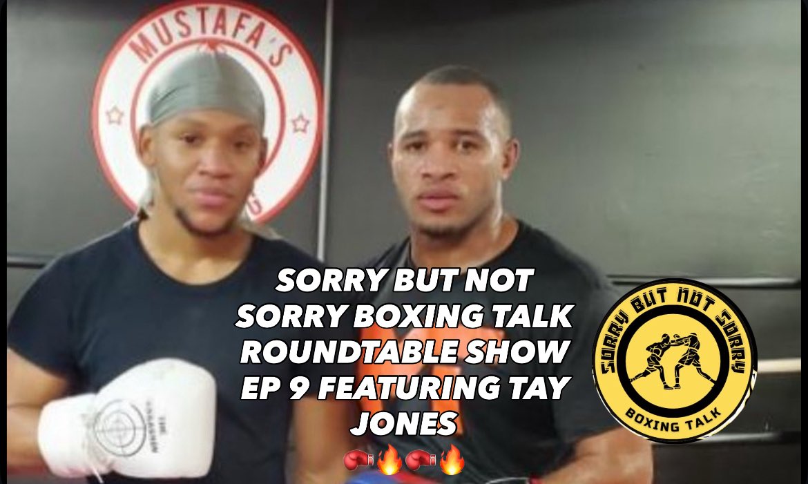 camjnetwork's tweet photo. BIG SHOW TOMORROW TALKING BOXING WITH MY DAWG @__TayJones_ AT 1PM ET ON CAMJNETWORK YOUTUBE CHANNEL 🥊🔥🥊🔥

https://t.co/2hwmBOphft

#camjnetwork #SorryButNotSorryBoxingTalk https://t.co/jI5nc3BGth