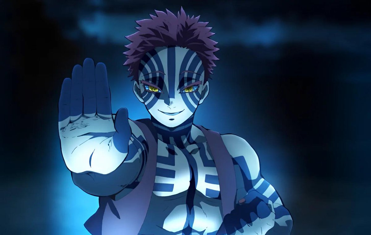 ganso_sonodaya's tweet image. 劇場版 #鬼滅の刃  #無限城編 第一章猗窩座再来をめっちゃ見に行きたいんだけど、見ている途中で「心を燃やせーーー‼️」て心の中で叫びながら尿意との闘いが始まるだろうし、心の中の猗窩座が「鬼になれ❗️おしっこも我慢できるし五十肩も痛くないぞ‼️」と勧誘してきて映画に集中できない事が確（文字数