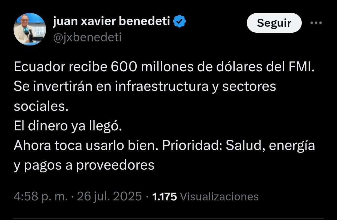 JacoboG_Ecu's tweet image. &quot;Pagos a proveedores&quot; = pauta